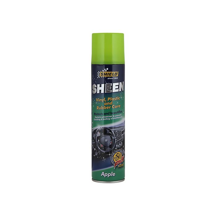 Shield Sheen Apple Vinyl, Plastic & Rubber Care Treatment 300ml SHI1896 ...