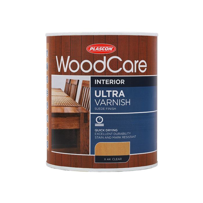 Plascon Woodcare Ultra Varnish Clear Suede 500ml | Chamberlain