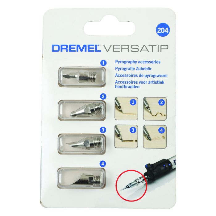 Dremel versatip pyrography on sale accessories set