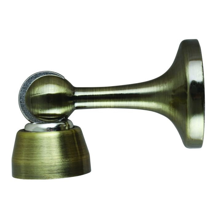 Euro Brass Antique Brass Magnet Door Stop EB3218 | Chamberlain