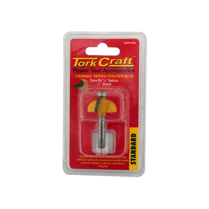 Tork Craft Cove Router Bit 3/8