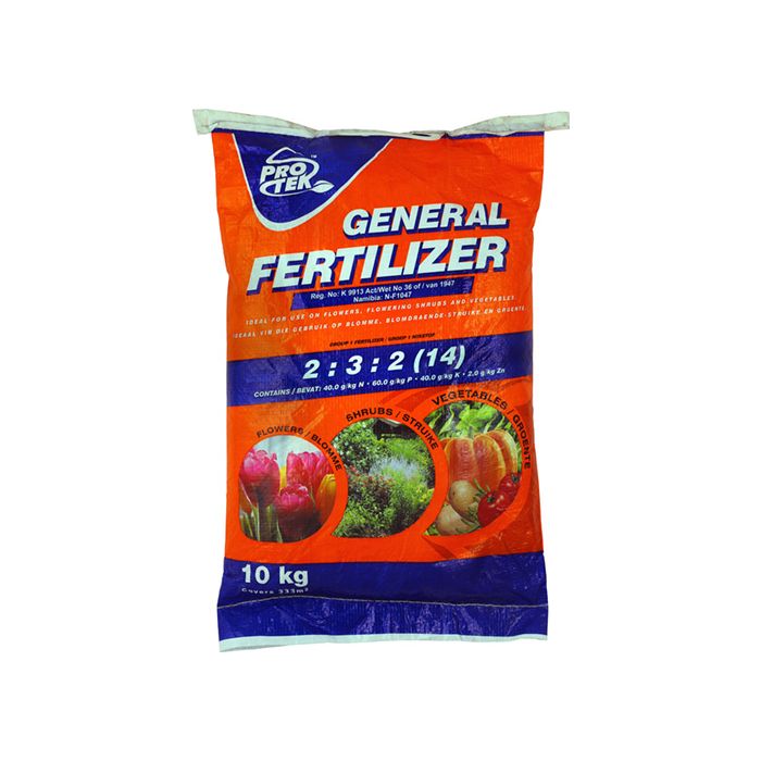 Protek General 2:3:2 (14) Fertilizer 10kg 14GEN0010 | Chamberlain