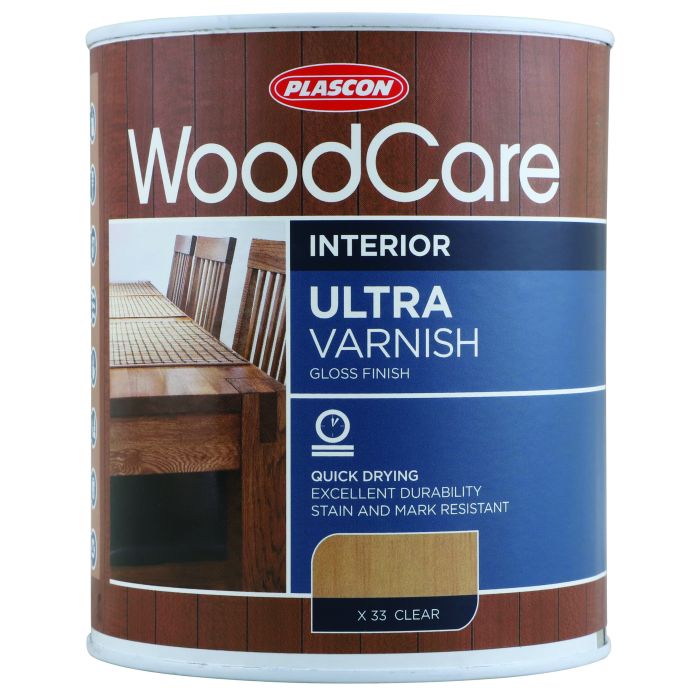 Plascon Woodcare Ultra Gloss Clear 1L | Chamberlain