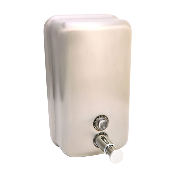 Splashworks Stainless Steel Satin Lockable Soap Dispenser SDSS ...