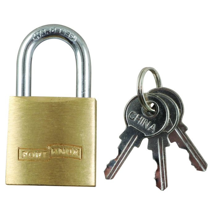 Eureka Brass Padlock 20mm P1I12U | Chamberlain