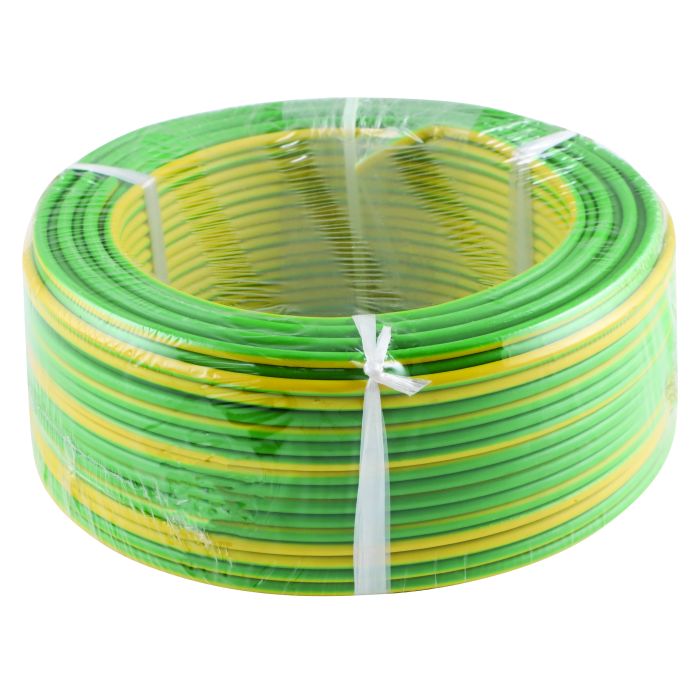 Green & Yellow House Wire 1.5mm x 50m Chamberlain