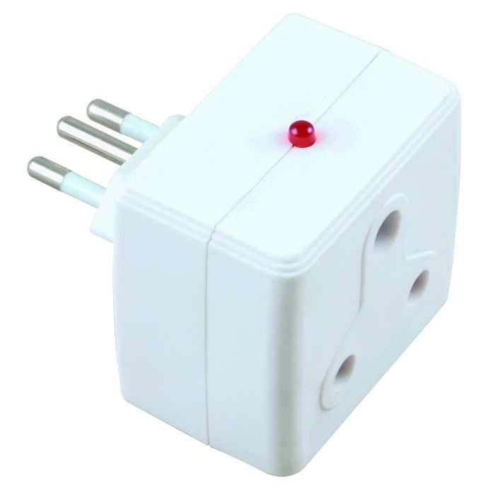 Electricmate White New RSA To RSA Plug Adaptor EA013L | Chamberlain