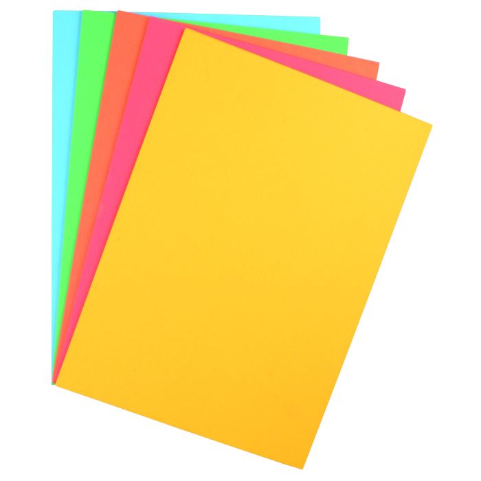 Dala Bright A4 Colour Card 180g - 50 Pack P-ABR1804 | Chamberlain