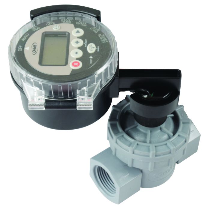 Orbit Battery Operated Jar Top Inline Irrigation Valve Timer 1096840 ...