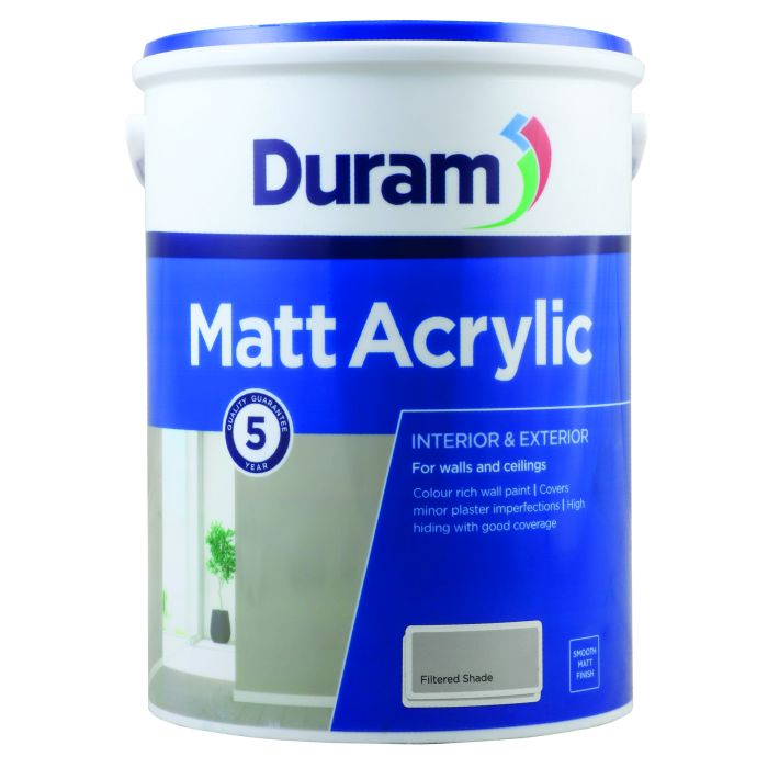 Duram Matt Acrylic Filtered Shade 5L 112-79-005 | Chamberlain