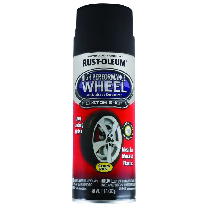 Rust-Oleum Flat Black High Performance Auto Spray Paint 312G 248928 ...