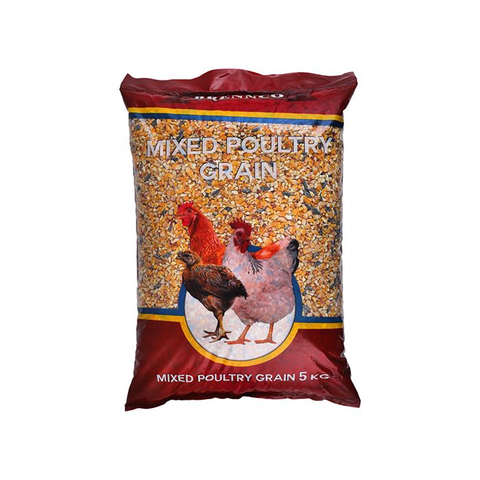 BRENNCO MIXED POULTRY GRAIN 5KG | Chamberlains | Chamberlain