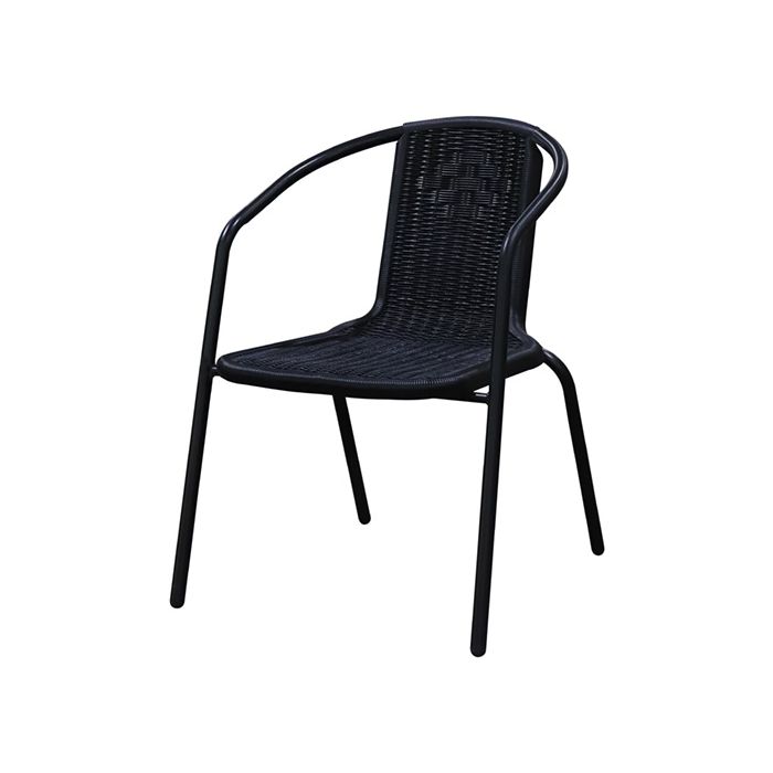 SEAGULL SPF-BISTRO BLACK PATIO CHAIR | Chamberlains | Chamberlain