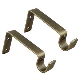 Finishing Touches Bronze Single Gothic Curtain Wall Bracket 22mm - 3 ...