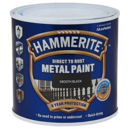 hammerite black paint 500ml