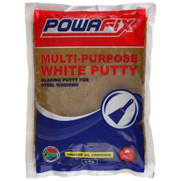 Powafix Multi-Purpose White Putty 1kg PUT1KGW | Chamberlain