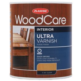 Plascon Woodcare Ultra Varnish Clear Suede 500ml | Chamberlain