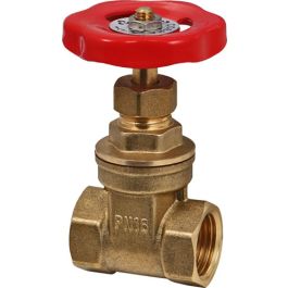 Cobra Brass Gate Valve F/F 15mm 018711 | Chamberlain