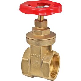 Cobra Brass Gate Valve F/F 40mm FGV10240-7FT0140 | Chamberlain