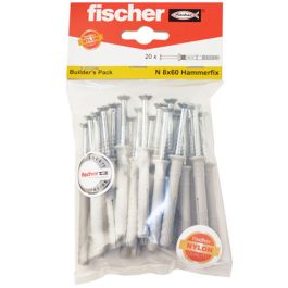 Fischer Hammerfix N 8x60 BP - 20 Pack 20197 | Chamberlain