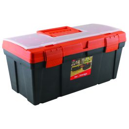 Big Jim Black Delux Tool Box 560 x 260 x 250mm DH0240-BL | Chamberlain