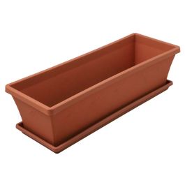 Sebor Terracotta Sill Planter & Saucer 500mm FM451015 | Chamberlain