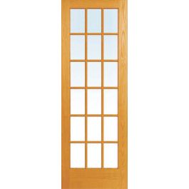 Swartland Hardwood 18 Light Unglazed Double Glass Double Doors 1610 x ...