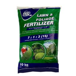 Protek Lawn & Foliage 7:1:3 (15) Fertilizer 10kg 15LAWN0010 | Chamberlain