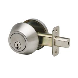 BBL Stainless Steel Single Cylinder Deadbolt Lockset BBK7301SS ...