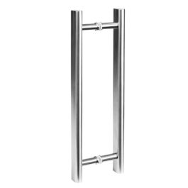 QS Stainless Steel T Oval Pull Handles 38 x 400 x 500mm QS2631 ...
