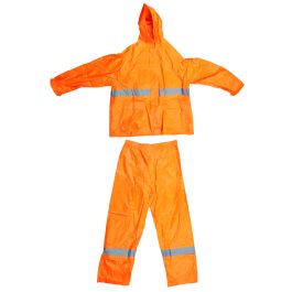 Orange Rubberised Rain Suit Extra Large P116 HN XL | Chamberlain