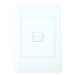 Lesco Apollo White 1-Lever 1-Way Light Switch 2x4 AP42SW1/1-CW ...