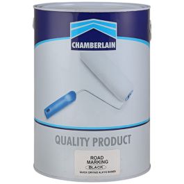 CHAMBERLAIN ROAD MARKING PAINT BLACK 5L | Chamberlains | Chamberlain