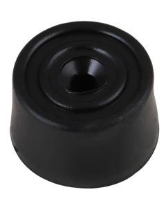 Black Rubber Door Stop HDS/BLK/E