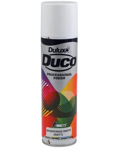 Dulux Ducospray Matt Whispering White 300ml 5148192