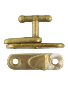 Halcast Brass Cupboard Fastener 99