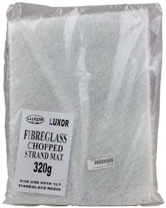 Luxor Fibreglass Chopped Strand Mat 320g FGG-FGM320