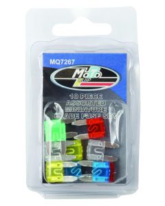 Moto Quip 10 Piece Miniature Blade Fuses 7267