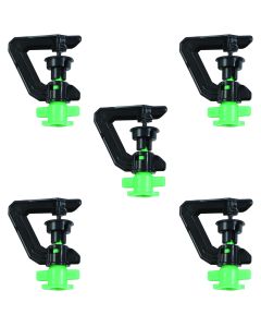 Wincut Mirco Irrigation Black Swivel Head - 5 Pack IR2004PR5