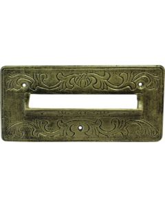 Antique Gold Letterslot 3K90