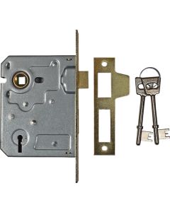 ChamberValue Brass Plated 4 Lever Sashlock