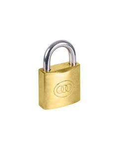 Tri-Circle Brass Padlock 25mm TR262C