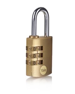 Yale Brass Combination Padlock 30mm Y150B/30/125/1