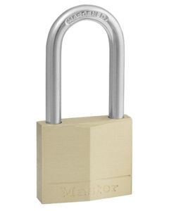 Master Lock Brass Long Shackle Padlock 38mm MA205341