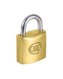 Tri-Circle Brass Padlock 38mm TR264C