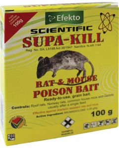 Efekto Supa-Kill Rat & Mouse Granular Bait 100g 31527