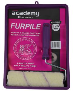 Academy Brushware Furpile Roller & Tray Set 225mm F5522