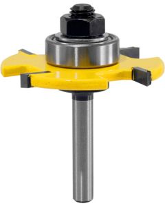 Pro-Tech 4-Lip Biscuit Groove Router Bit 4mm KP7004