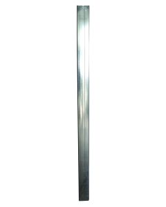 Downpipe Square RW 1.8M One-Piece No-Shoe 75x100mm