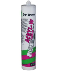 Den Braven Acryl-W Acrylic Sealant Grey 280ml 14102